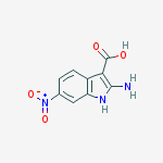 1H-Indole-3-carboxylic  acid,  2-amino-6-nitro-