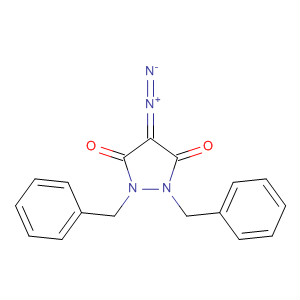 3,5-Pyrazolidinedione, 4-diazo-1,2-bis(phenylmethyl)-