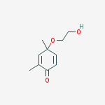 2,5-CYCLOHEXADIEN-1-ONE, 4-(2-HYDROXYETHOXY)-2,4-DIMETHYL-