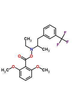 (2,6-dimethoxyphenyl)[(ethyl{1-[3-(trifluoromethyl)phenyl]propan-2-yl}amino)oxy]methanone