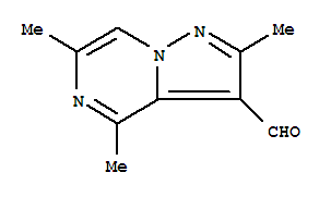 Pyrazolo[1,5-a]pyrazine-3-carboxaldehyde,2,4,6-trimethyl-