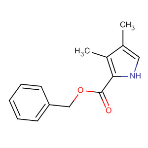 1H-Pyrrole-2-carboxylic acid, 3,4-dimethyl-, phenylmethyl ester