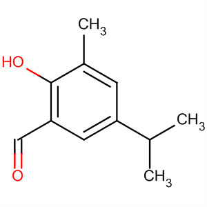 Benzaldehyde, 2-hydroxy-3-methyl-5-(1-methylethyl)-