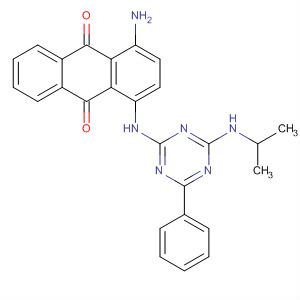 9,10-Anthracenedione,1-amino-4-[[4-[(1-methylethyl)amino]-6-phenyl-1,3,5-triazin-2-yl]amino]-