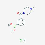3-(4-Methylpiperazine-1-carbonyl)phenylboronic acid, HCl