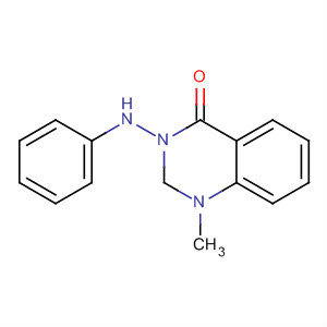 4(1H)-Quinazolinone, 2,3-dihydro-1-methyl-3-(phenylamino)-