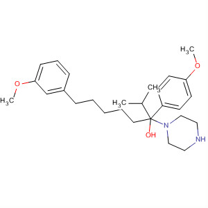 1-Piperazinebutanol,a-(4-methoxyphenyl)-4-[2-(3-methoxyphenyl)ethyl]-a-(1-methylethyl)-