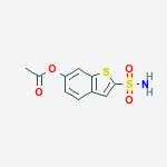 6-hydroxybenzo(b)thiophene-2-sulfonamide acetate ester
