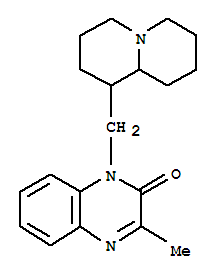 2H-Quinolizine,2(1H)-quinoxalinone deriv.