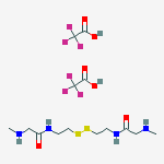 N,N-(DITHIODI-2,1-ETHANEDIYL)BIS(2-(METHYLAMINO)ACETAMIDE) BIS(TRIFLUOROACETATE)