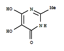 4-1H-PYRIMIDINONE,5,6-DIHYDROXY-2-METHYL-