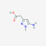 PYRAZOLE-3-ACETIC ACID,5-AMINO-1-METHYL-