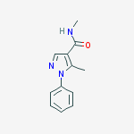 N,5-DIMETHYL-1-PHENYL-1H-PYRAZOLE-4-CARBOXAMIDE