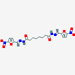 N'~1~,N'~8~-bis[(E)-(5-nitrofuran-2-yl)methylidene]octanedihydrazide