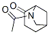 6-Azabicyclo[3.2.1]octan-4-one,6-acetyl- molecular structure