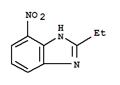 1H-BENZO[D]IMIDAZOLE,2-ETHYL-4-NITRO-