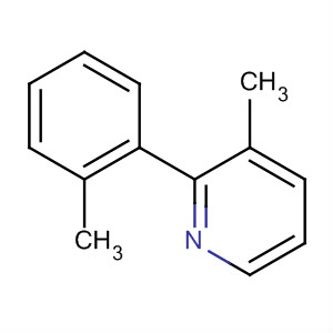 Pyridine, 3-methyl-2-(2-methylphenyl)- molecular structure