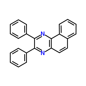 2,3-diphenylbenzo[f]quinoxaline molecular structure