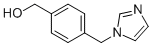 [4-(1H-IMIDAZOL-1-YLMETHYL)PHENYL]METHANOL molecular structure