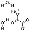 IRON(II) OXALATE DIHYDRATE molecular structure