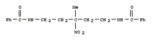 N,N'-(3-methyl-3-nitropentane-1,5-diyl)dibenzamide