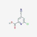 6-chloro-4-cyanopyridine-2-carboxylic Acid