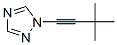 1H-1,2,4-TRIAZOLE,1-(3,3-DIMETHYL-1-BUTYNYL)- molecular structure