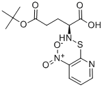 N-(3-NITRO-2-PYRIDINESULFENYL)-L-GLUTAMIC ACID GAMMA-T-BUTYL ESTER molecular structure