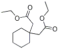 1,1-Cyclohexanediacetic acid, diethyl ester molecular structure