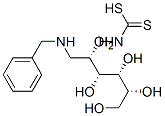 N-benzylglucamine dithiocarbamate molecular structure