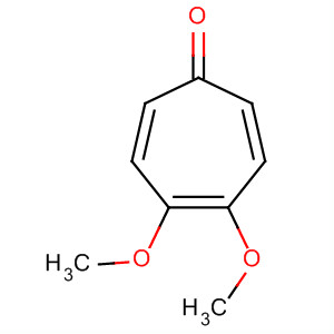 2,4,6-Cycloheptatrien-1-one, 4,5-dimethoxy- molecular structure