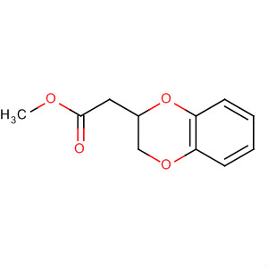 1,4-Benzodioxin-2-acetic acid, 2,3-dihydro-, methyl ester molecular structure