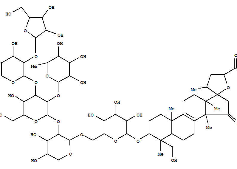 Spiro[17H-cyclopenta[a]phenanthrene-17,2'(3'H)-furan],27-norlanost-8-ene-15,24-dione deriv.
