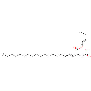 Butanedioic acid, octadecenyl-, 1-(butenyl) ester molecular structure