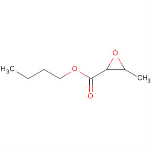 Oxiranecarboxylic acid, 3-methyl-, butyl ester, trans- molecular structure