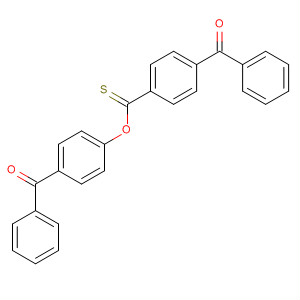 Benzenecarbothioic acid, 4-benzoyl-, S-(4-benzoylphenyl) ester