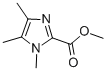 1H-IMIDAZOLE-2-CARBOXYLIC ACID 1,4,5-TRIMETHYL-,METHYL ESTER molecular structure
