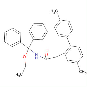 Benzeneacetamide,N-(ethoxydiphenylmethyl)-4-methyl-a-(4-methylphenyl)-