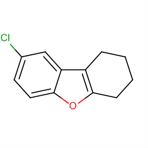 Dibenzofuran, 8-chloro-1,2,3,4-tetrahydro- molecular structure