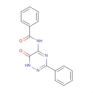 Benzamide, N-(1,6-dihydro-6-oxo-3-phenyl-1,2,4-triazin-5-yl)- molecular structure