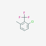 2-Chloro-6-methylbenzotrifluoride molecular structure