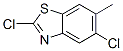 Benzothiazole,2,5-dichloro-6-methyl- molecular structure