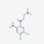 4,5-dichloro-N1-(2-(dimethylamino)ethyl)benzene-1,2-diamine molecular structure