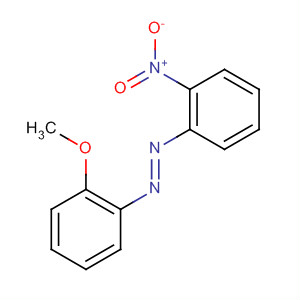 Diazene, (2-methoxyphenyl)(2-nitrophenyl)- molecular structure