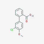 2-(3-chloro-4-methoxyphenyl)benzoic Acid