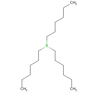 Trihexylboron molecular structure