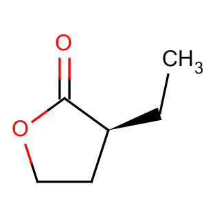 2(3H)-Furanone, 3-ethyldihydro-, (3S)- molecular structure