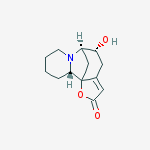 (5R,6R,11aS)-5-hydroxy-5,6,9,10,11,11a-hexahydro-8H-6,11b-methanofuro[2,3-c]pyrido[1,2-a]azepin-2(4H)-one molecular structure