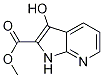 1H-Pyrrolo[2,3-B]Pyridine-2-Carboxylic Acid, 3-Hydroxy-, Methyl Ester molecular structure