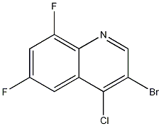 3-Bromo-4-chloro-6,8-difluoroquinoline